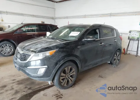 2013 Kia Sportage Ex from USA, damaged, VIN KNDPCCA2XD7411345